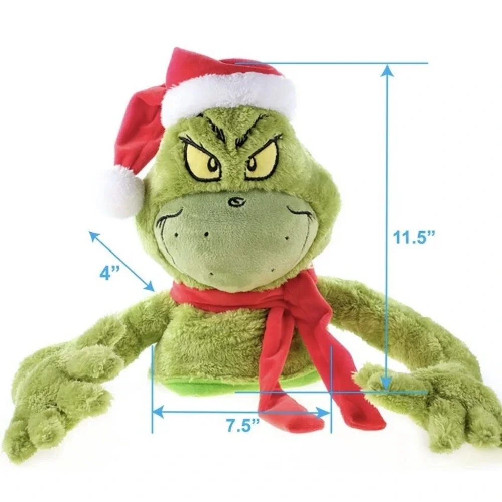Dr Suess The Grinch Tree Hugger Tree Topper Christmas‎ Xmas Decoration NWTs